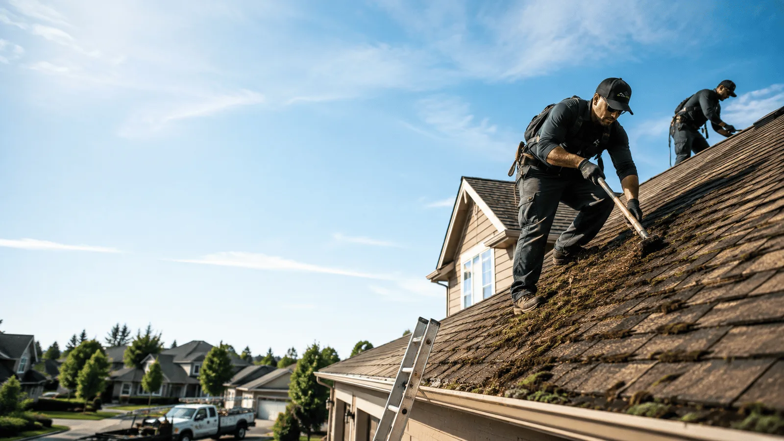 Roof Moss Removal in Woolwich, ME near me